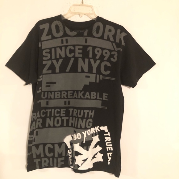Zoo York Other - Zoo York Graphic T Shirt Men’s Black & Gray Size L